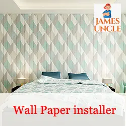 Wall Paper installer Mr. Debasish Mukherjee in Barasat